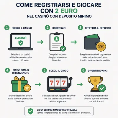 casinò deposito minimo 2 euro