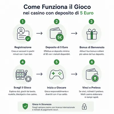casinò non aams deposito minimo 5 euro