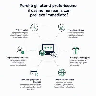 casinò non aams che pagano subito