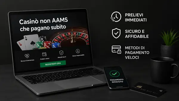 casinò non aams che pagano subito