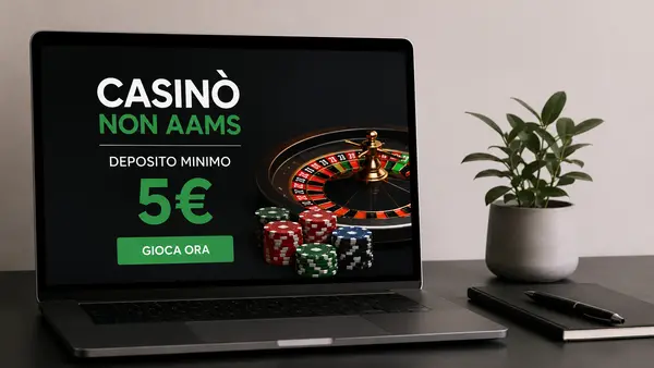 casinò non aams deposito minimo 5 euro