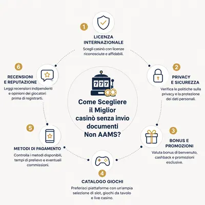 casinò non aams senza documenti